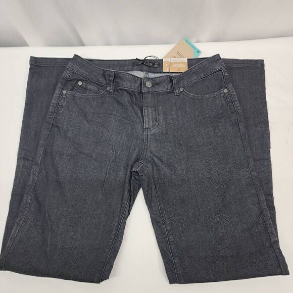 prAna Size 8 Women's Jada Jean Mid Rise Boot Leg Stretch Denim N6 - Picture 8 of 8